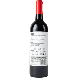 Bottle of Obvious Wines' Dark & Bold red blend