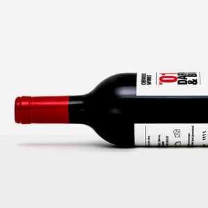 Bottle of Obvious Wines' Dark & Bold red blend