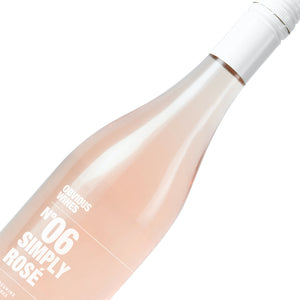 Bottle of Obvious Wines' Simply Rosé