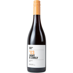 Bottle of Obvious Wines' Light & Lively Pinot noir